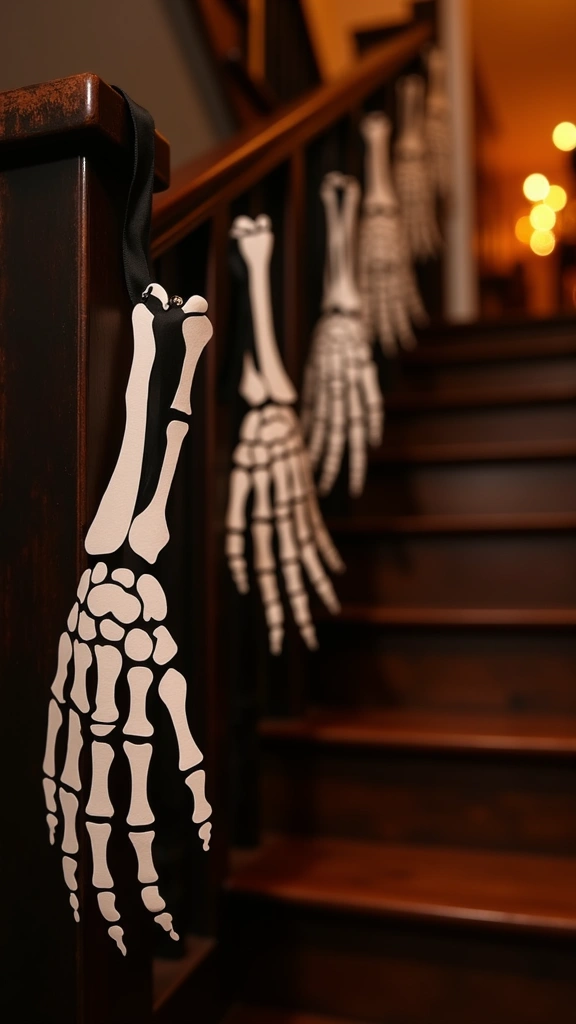 Bony Skeleton Hand Garlands