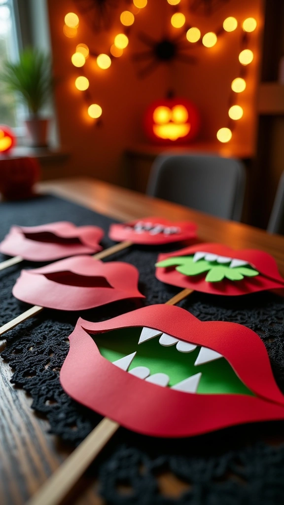 Monster Mouth Photo Props
