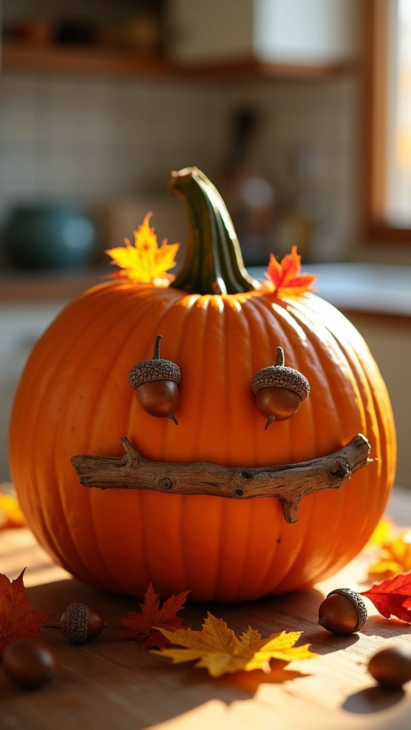 Nature Hunt Pumpkin Faces
