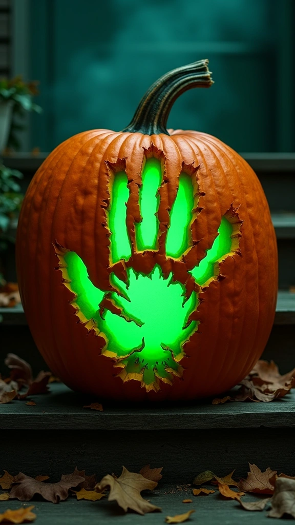 The Zombie Hand Reaching Out