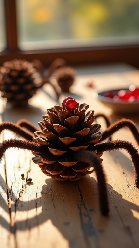 Pinecone Spiders