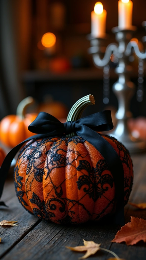 Spooky Lace Stocking Wraps