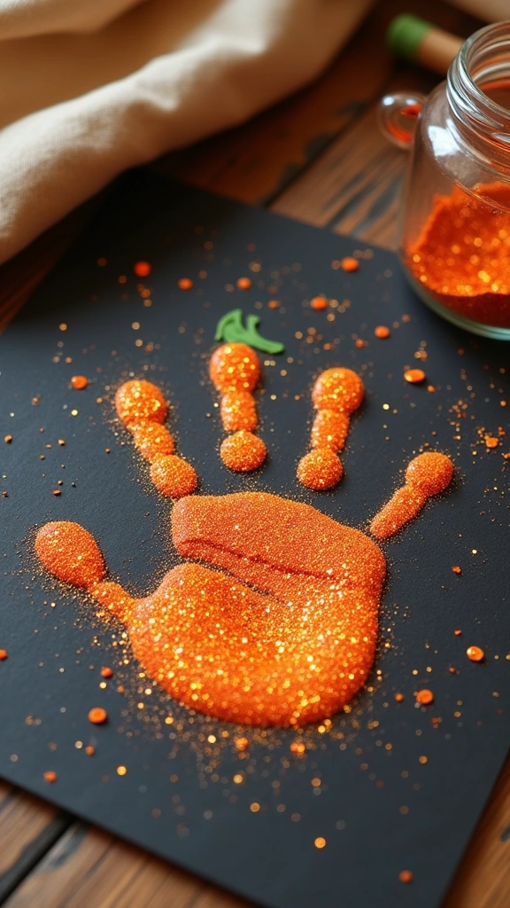 The Glittery Glam Pumpkin