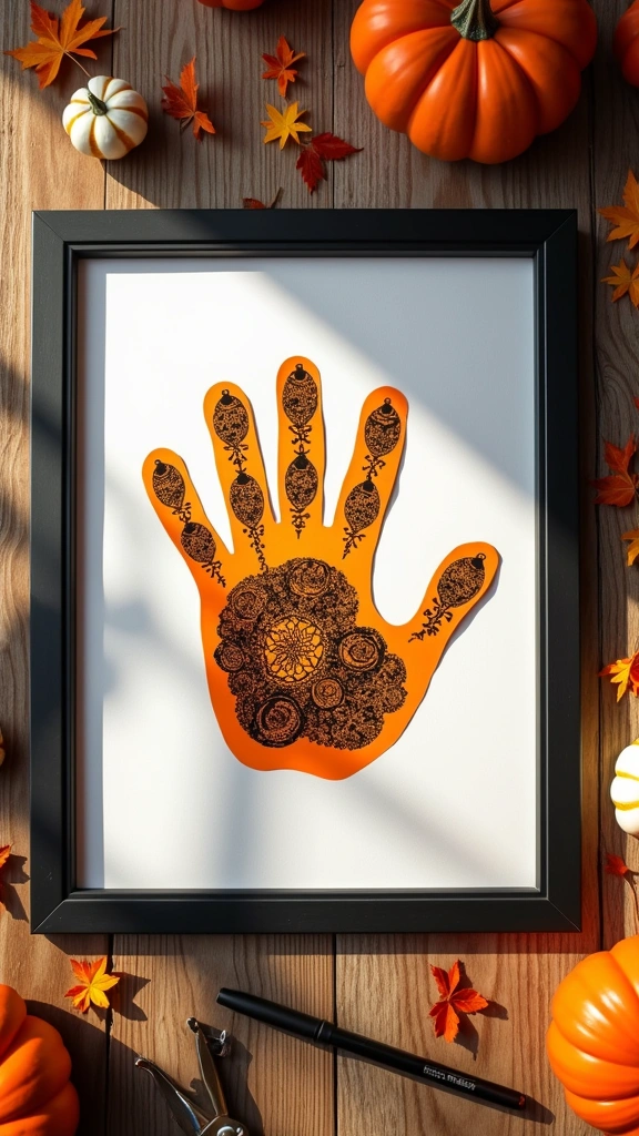 The Patterned Zentangle Pumpkin