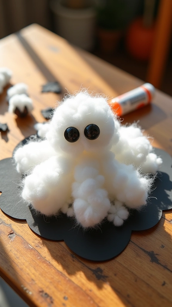 The Classic Cotton Ball Ghost