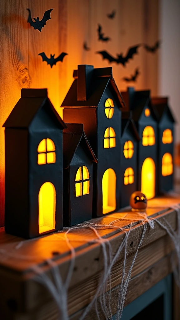 Haunted Milk Carton Houses