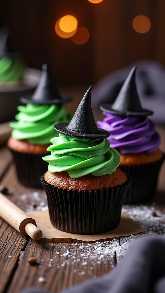 Edible Fondant Hats for Cupcakes