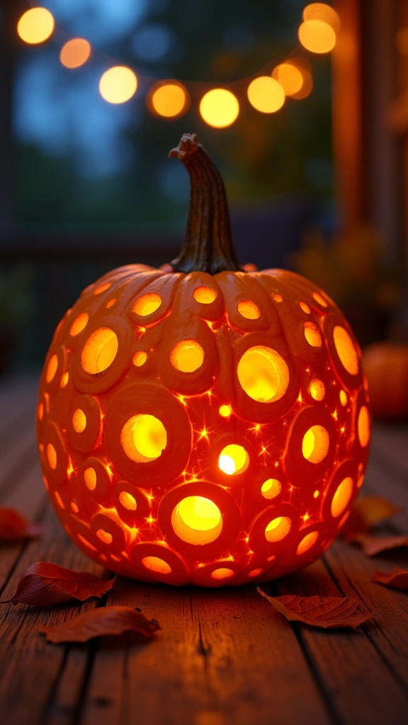 Whimsical Polka Dot Power Drill Pattern