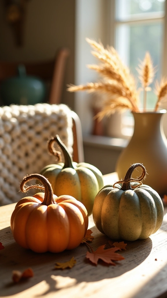 Vintage Paper Mache Hollow Pumpkins