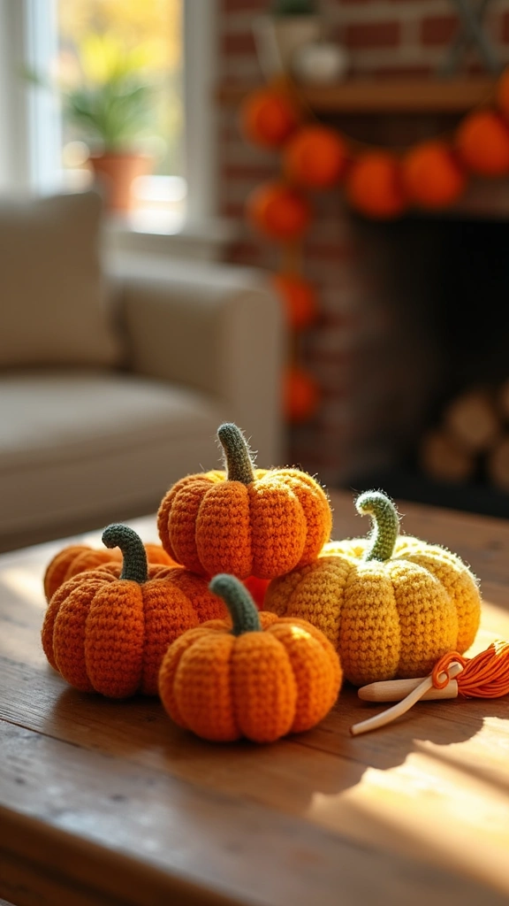 Crochet Amigurumi Mini Squashes
