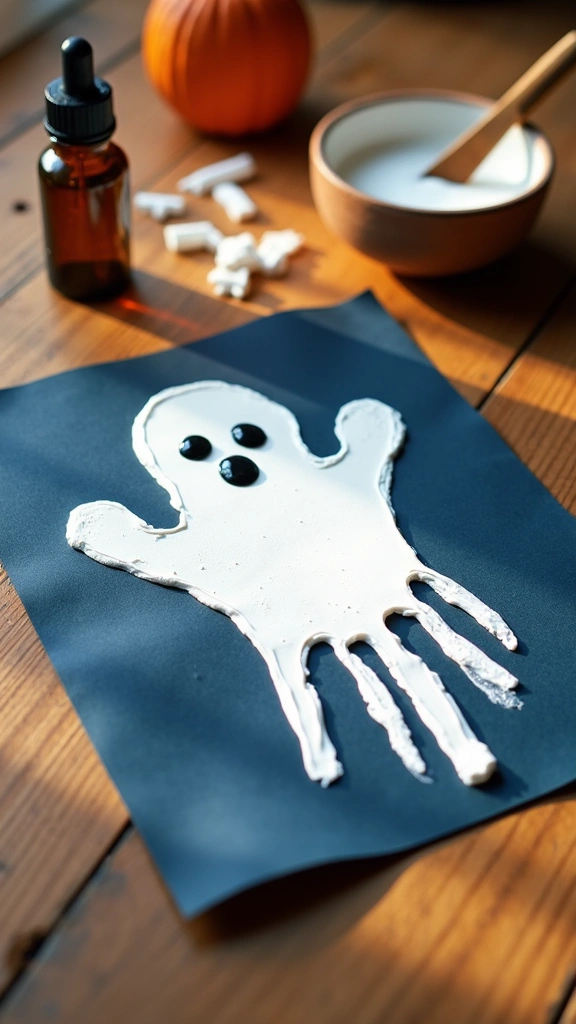 Puffy Paint 3D Ghost Handprints