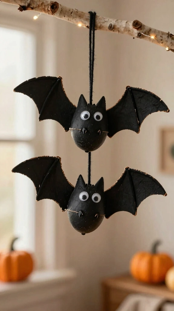 Egg Carton Bats