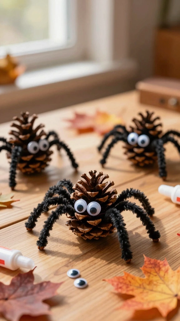 Pinecone Spiders