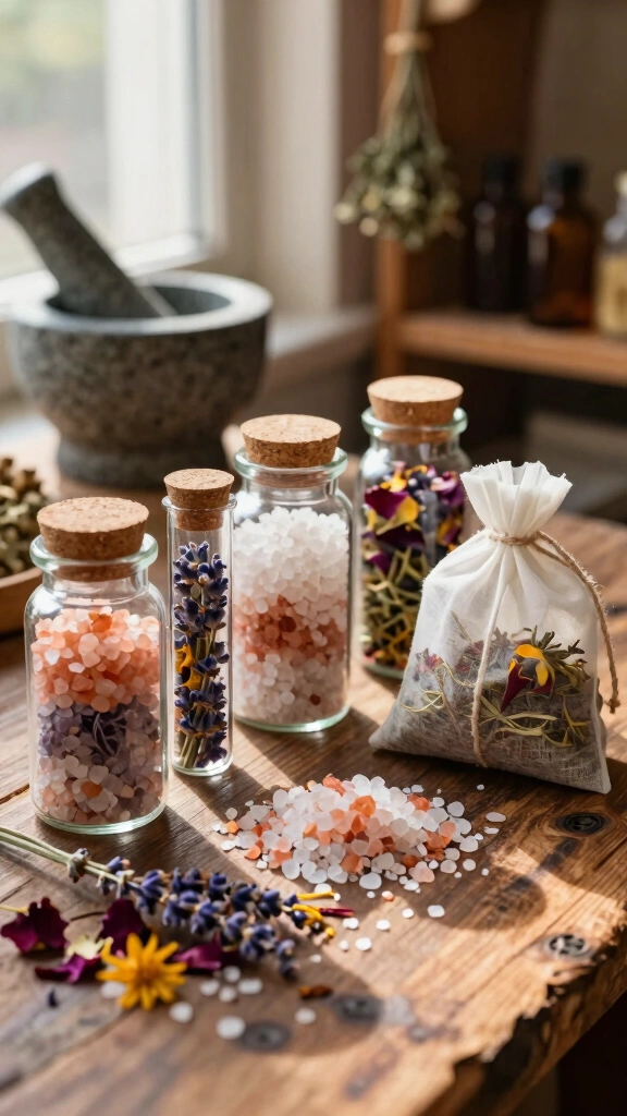 Ritual Bath Salts and Bath Teas