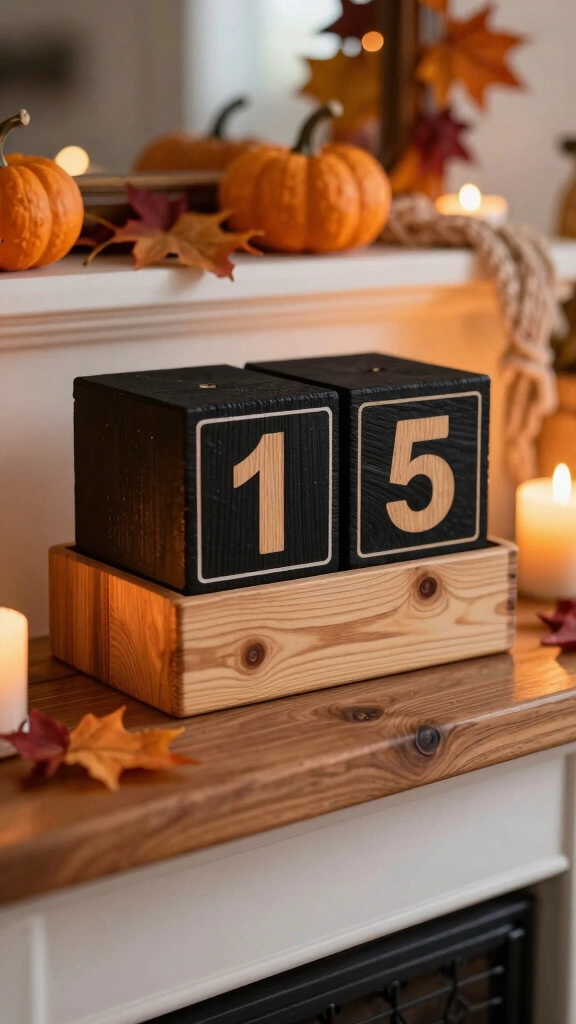 Halloween Countdown Calendar Block