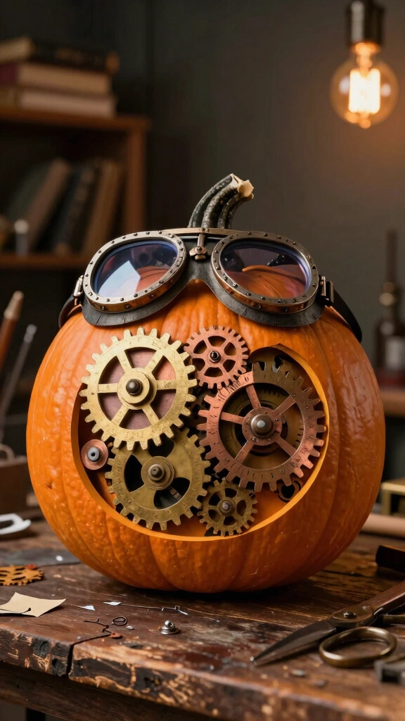 Steampunk Time Traveler