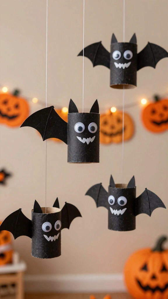 Toilet Paper Roll Bats