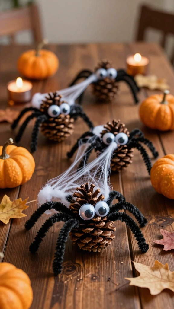 Pinecone Spiders