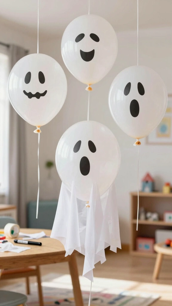 Balloon Ghosts