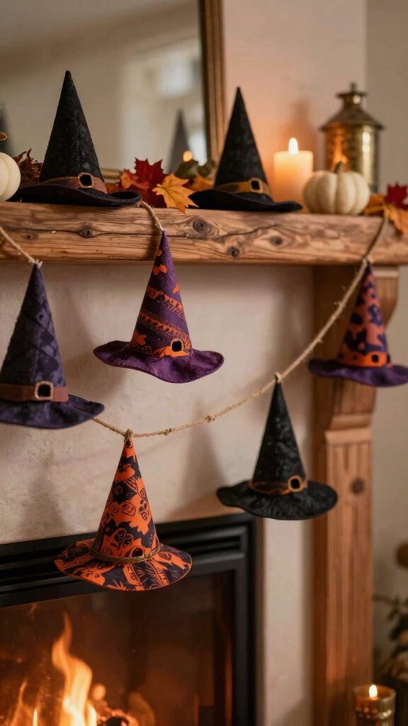 Witch Hat Garland