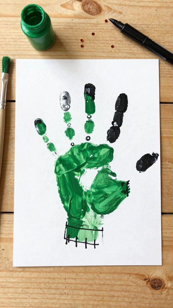 Monster Mash Handprints