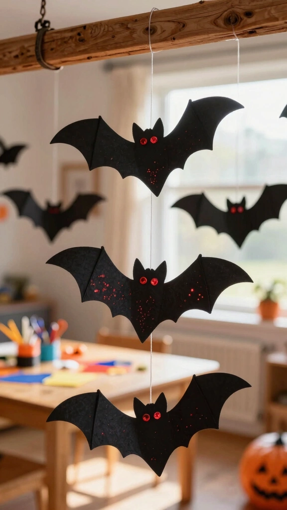 Floating Handprint Bats