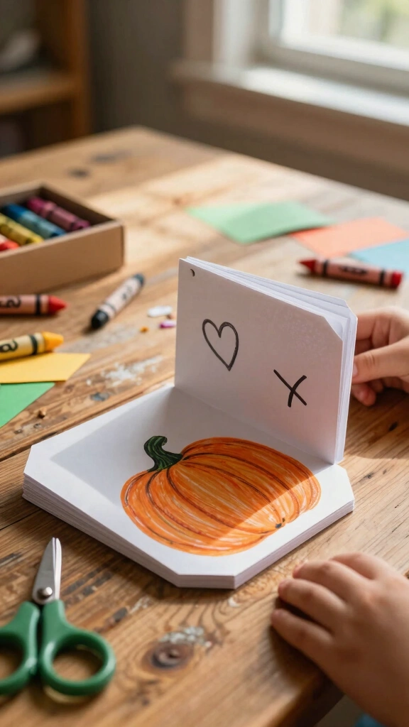 Interactive Pumpkin Prayer Flip Book