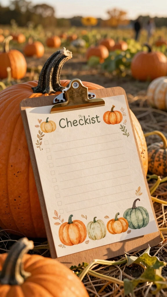 Pumpkin Patch Scavenger Hunt with Prayer Prompt