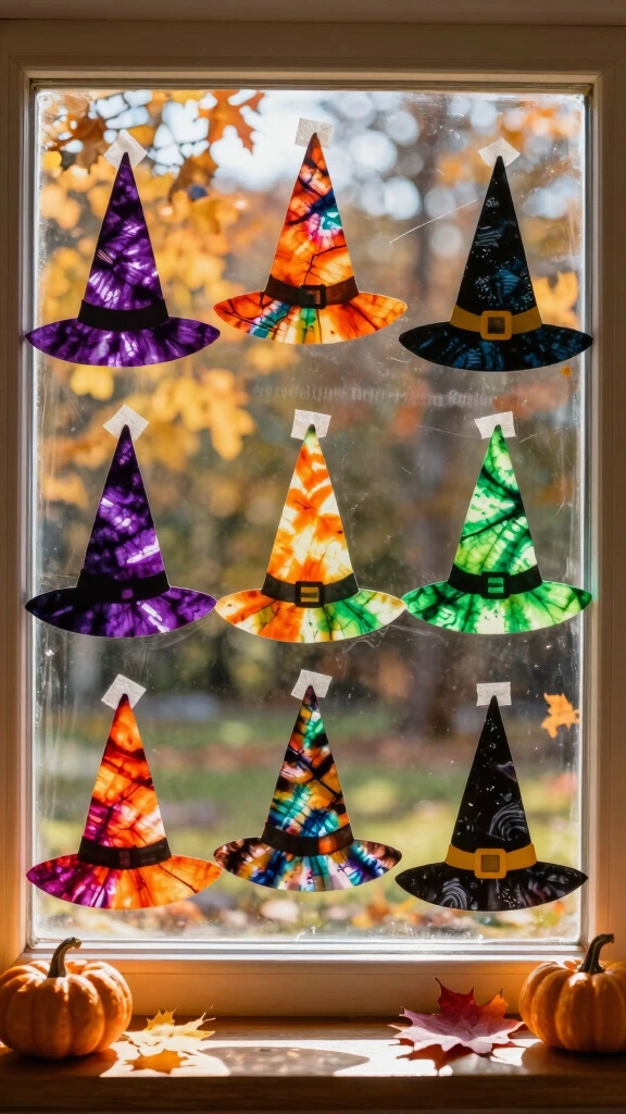 Coffee Filter Witch Suncatchers