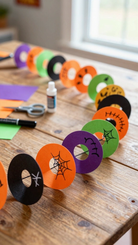 Creepy-Crawly Paper Chains