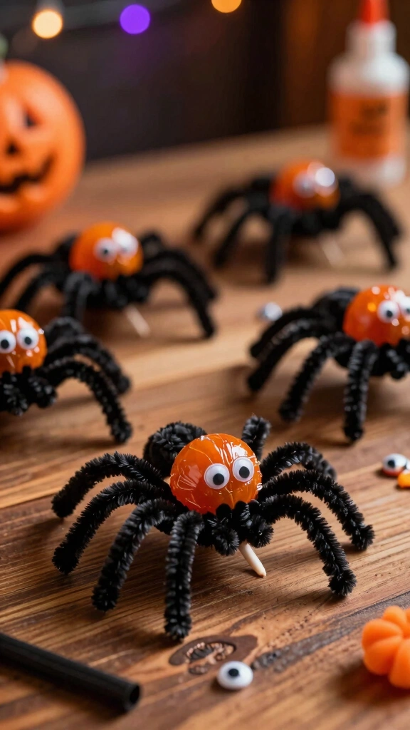 Lollipop Spiders