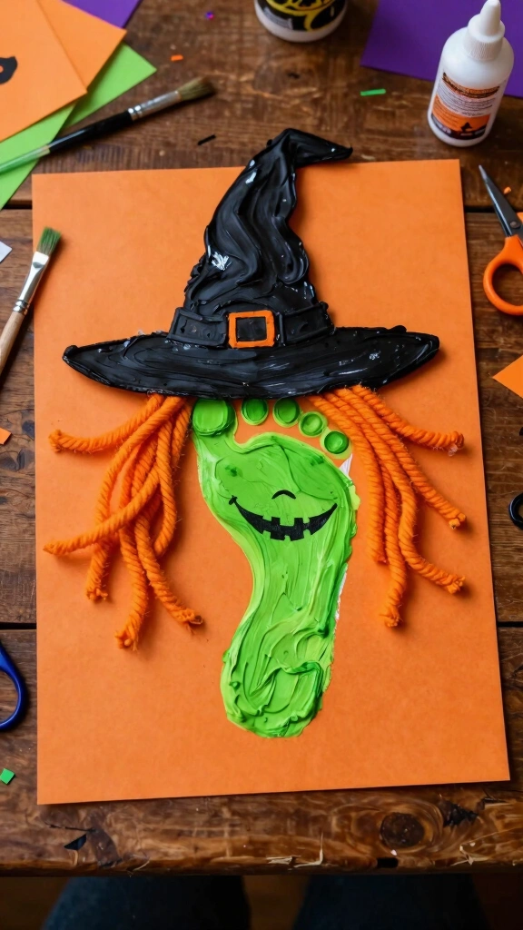 The Wicked Footprint Witch
