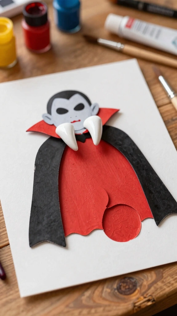 Spooky Vampire Dracula