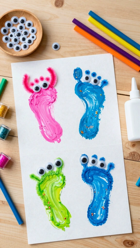 Little Footprint Monsters
