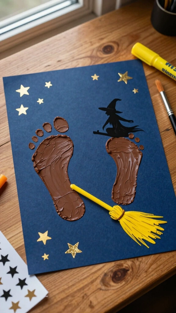 The Witch's Broom Footprint