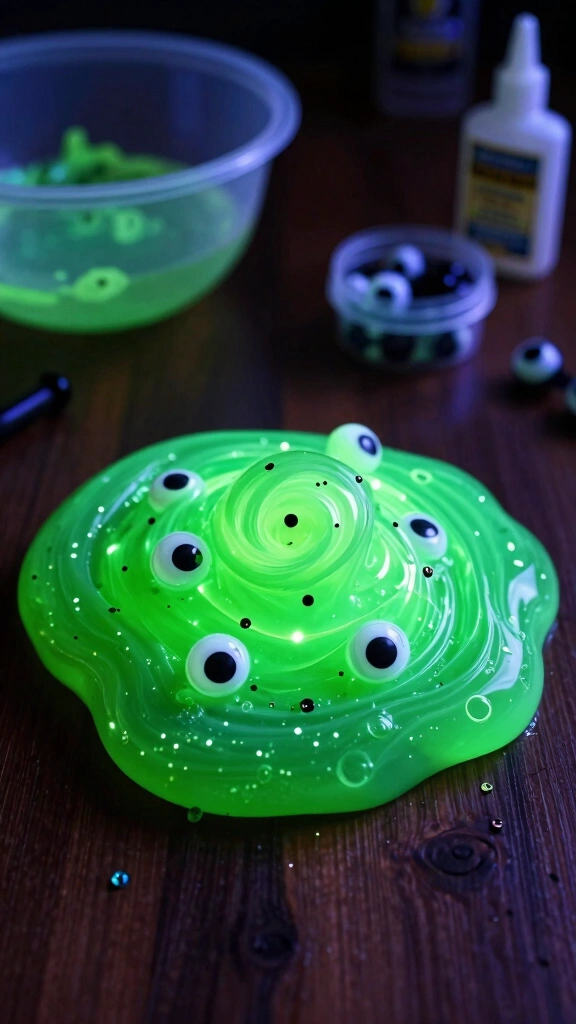 Glow-in-the-Dark Sensory Slime