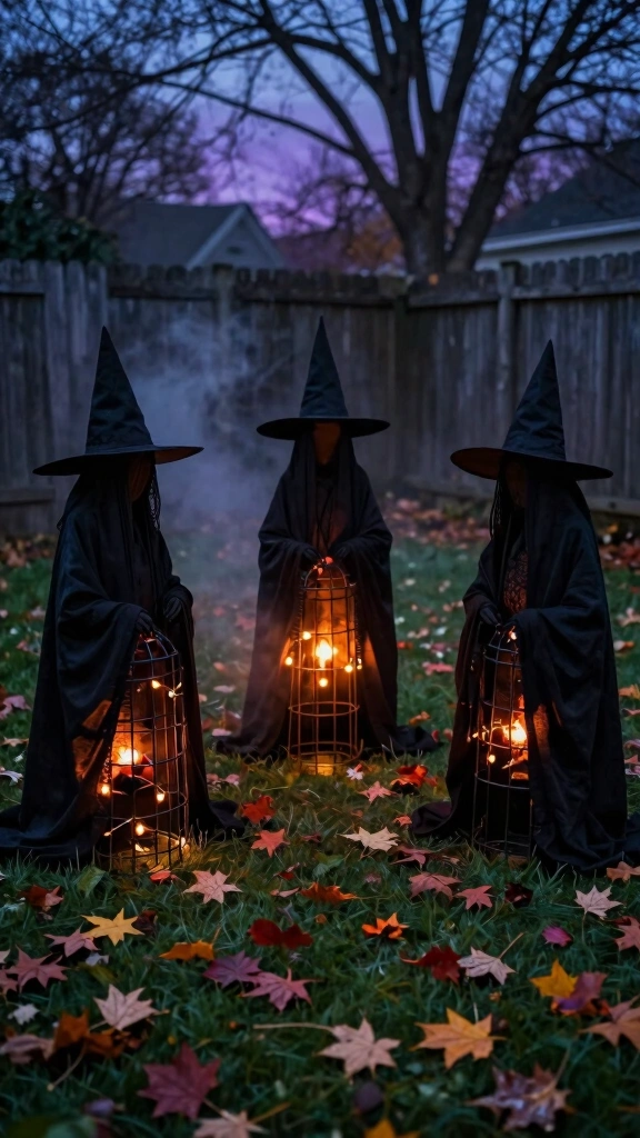 Tomato Cage Witches