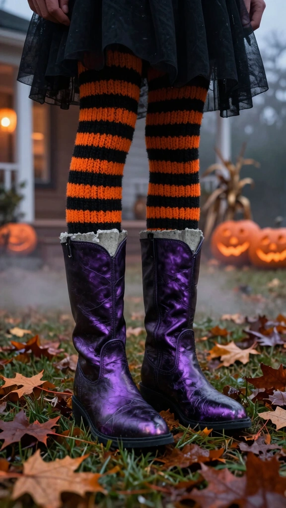 Concrete Witch Boots