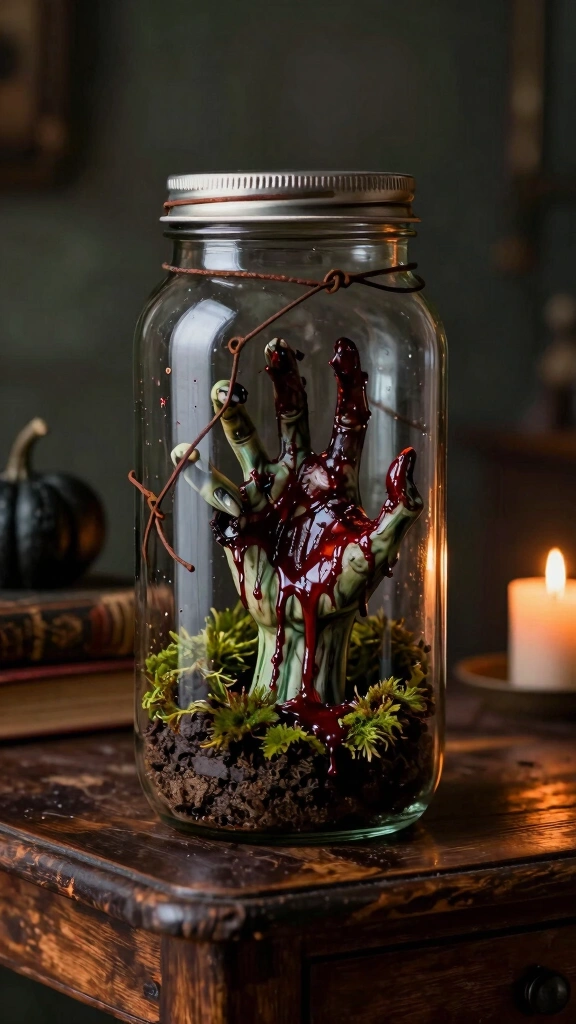 Zombie Hand Escape Jars