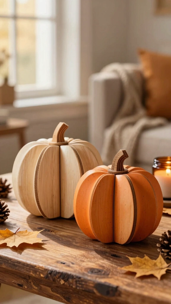 3D Plywood Puzzle Pumpkins