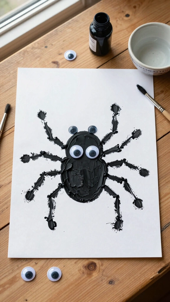 Handprint Spiders