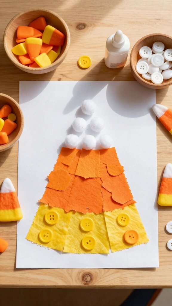Candy Corn Collage