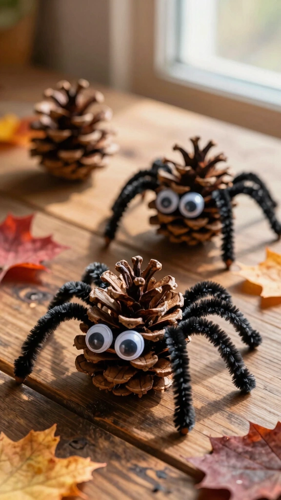 Pinecone Spiders