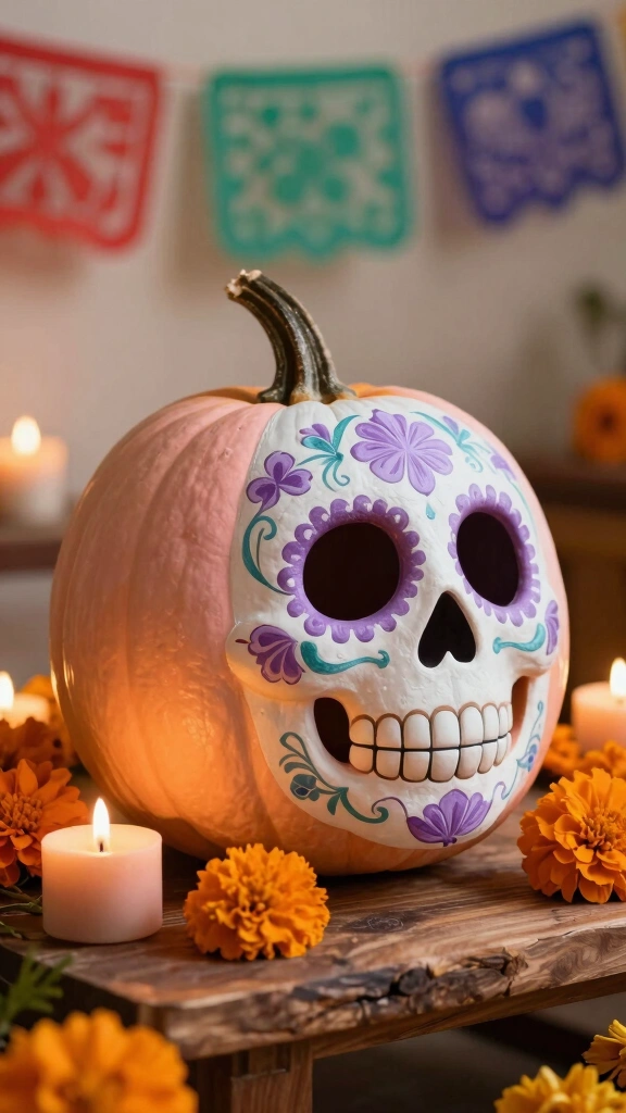 Half-Skull Pastel Dream