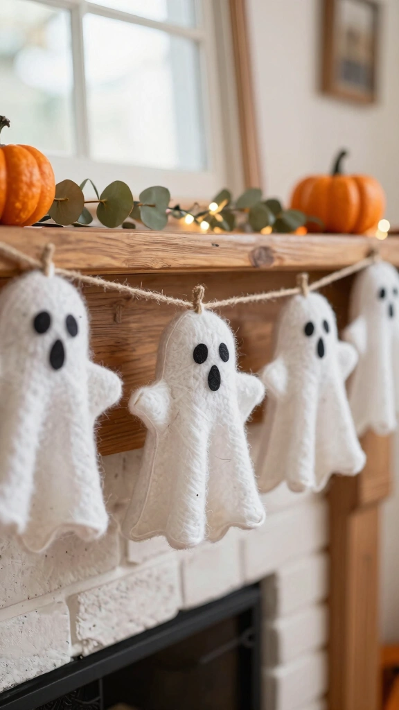Whimsical Pom-Pom Phantoms