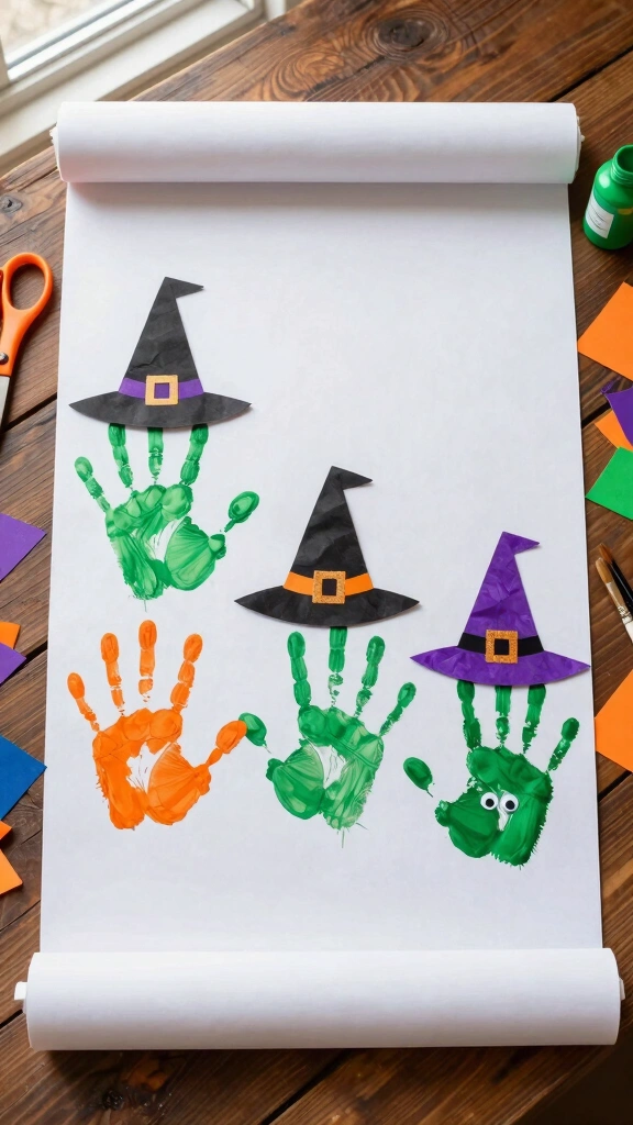 Pointy Hat Witch Family Collage