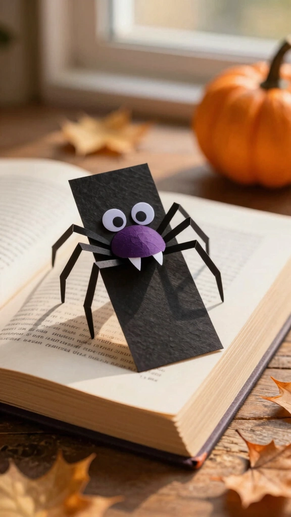 Paper Spider Corner Bookmarks