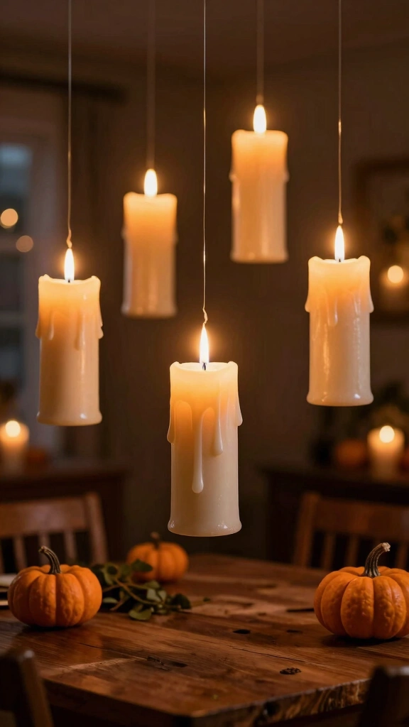 Floating Hogwarts Candles