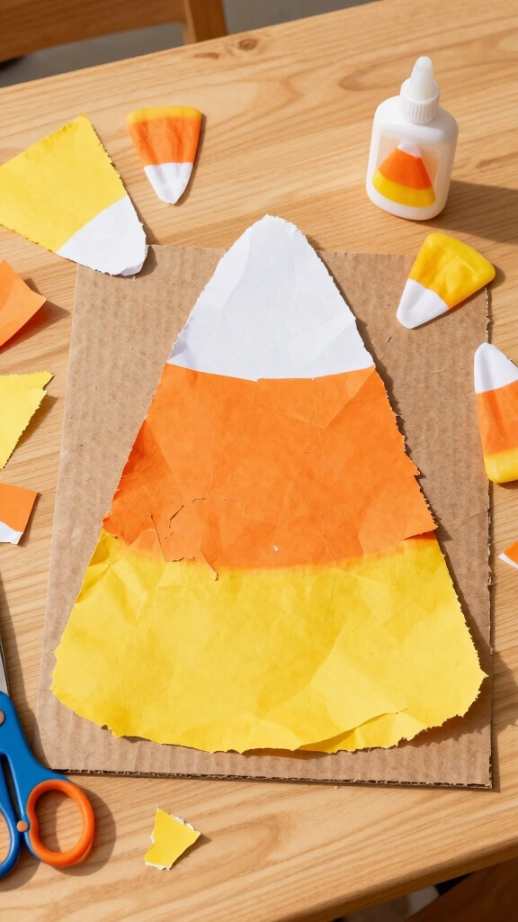 Candy Corn Collage