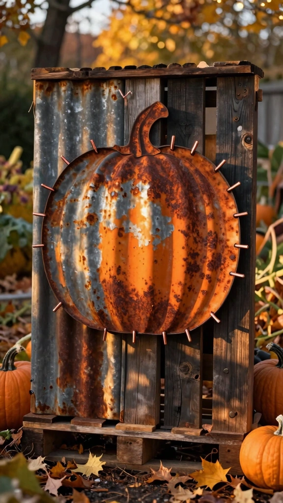 Corrugated Metal and Wood Hybrid